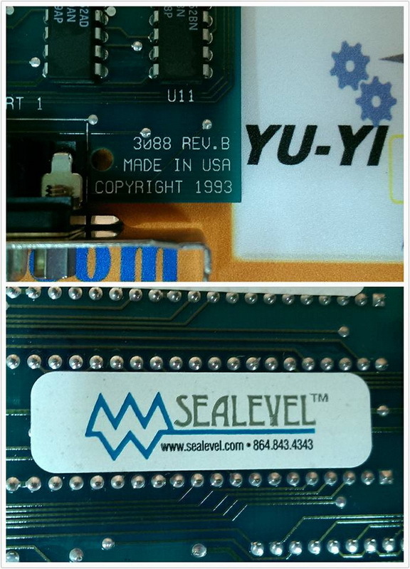 SEALEVEL 3088 REV.B ISA I/O ADAPTER CARD - 裕益科技自動化設備可程式編碼器PLC分散式控制系統DCS